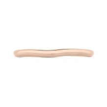 Shah Luxury 14K Rose Gold Plain Wedding Band