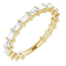 14K Yellow 5/8 CTW Diamond Anniversary Band