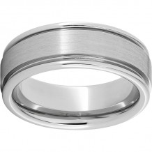 Serinium Rounded Edge Band with Satin Finish