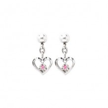 Sterling Silver Sapphire Star earrings