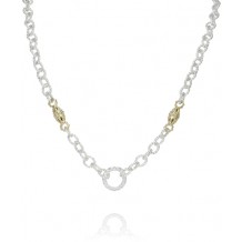 Vahan 14k Gold & Sterling Silver Necklace