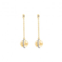 Gems One 10Kt Yellow Gold Diamond (1/6Ctw) Earring