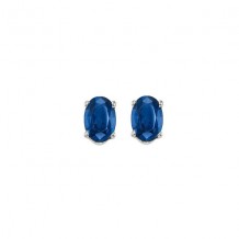 Gems One 14Kt White Gold Sapphire (1/2 Ctw) Earring