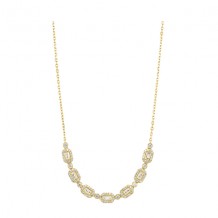Gems One 14Kt Yellow Gold Diamond (1/2Ctw) Necklace