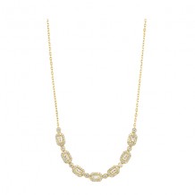 Gems One 14Kt Yellow Gold Diamond (1/2Ctw) Necklace