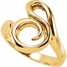 14K Yellow Fashion Ring