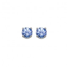 Gems One 14Kt White Gold Tanzanite (1 Ctw) Earring