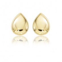 Carla 14k Yellow Tear Drop Post Earrings