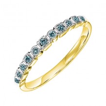 Gems One 14Kt Yellow Gold Diamond (1/8Ctw) Ring
