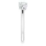 Platinum 1/3 CTW Diamond Multi-Shape Ring photo 4