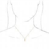 14K Yellow Geometric 16-18 Necklace photo 3