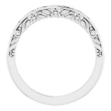 14K White Band photo 2