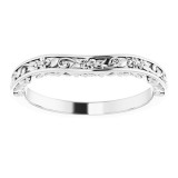 14K White Band photo 3