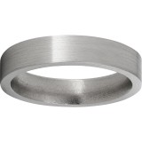 Titanium Flat Band with Satin Finish photo