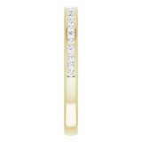 14K Yellow 1/5 CTW Diamond Anniversary Band photo 4