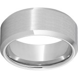 Serinium 10mm Beveled Edge Band with Satin Finish photo