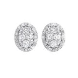 Gems One 14Kt White Gold Diamond (3/4Ctw) Earring photo