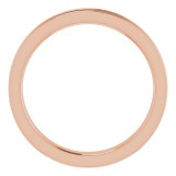 14K Rose 3/8 CTW Diamond Channel-Set Anniversary Band photo 2