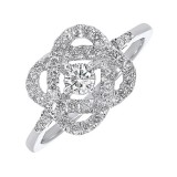 Gems One 14Kt White Gold Diamond (3/4Ctw) Ring photo