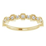 14K Yellow 1/4 CTW Diamond Anniversary Band photo 3