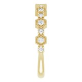 14K Yellow 1/4 CTW Diamond Anniversary Band photo 4