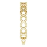 14K Yellow Stackable Ring photo 4