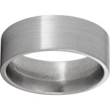 Titanium Flat Band with Satin Finish photo