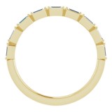 14K Yellow 1/5 CTW Diamond Anniversary Band photo 2