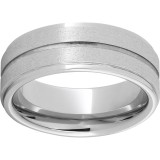 Serinium Flat Grooved Edge Band with Stone Finish and a 1mm Groove photo