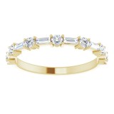 14K Yellow 1/2 CTW Diamond Anniversary Band photo 3