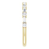 14K Yellow 1/2 CTW Diamond Anniversary Band photo 4