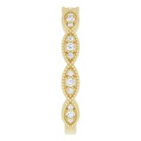 14K Yellow 1/5 CTW Diamond Anniversary Band photo 4