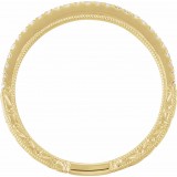 14K Yellow 1/6 CTW Diamond Anniversary Band photo 2