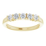 14K Yellow 1/2 CTW Diamond Anniversary Band photo 3