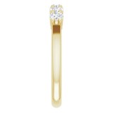 14K Yellow 1/2 CTW Diamond Anniversary Band photo 4