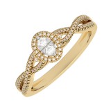 Gems One 10Kt Yellow Gold Diamond(1/6Ctw) Ring photo