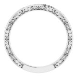 14K White 1/6 CTW Diamond Anniversary Band photo 2