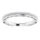 14K White 1/6 CTW Diamond Anniversary Band photo 3