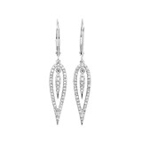 Gems One 14Kt White Gold Diamond (1/2Ctw) Earring photo