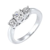Gems One 14Kt White Gold Diamond (1/3Ctw) Ring photo