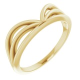 14K Yellow Crown Ring photo