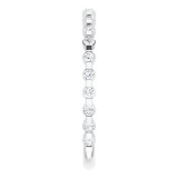 14K White 1/4 CTW Diamond Anniversary Band photo 4