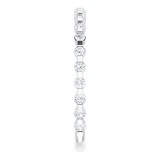 14K White 1/4 CTW Diamond Anniversary Band photo 4