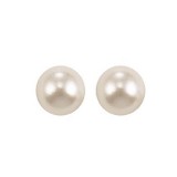 Gems One 14Kt White Gold Pearl (1 Ctw) Earring photo