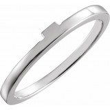 14K White Band photo