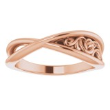 14K Rose Sculptural-Inspired  Ring photo 3