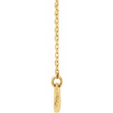 14K Yellow Rope Infinity-Inspired 18 Necklace photo 2