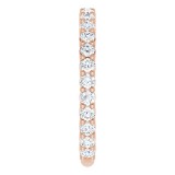 14K Rose 3/4 CTW Diamond Anniversary Band photo 4