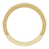 14K Yellow 1/6 CTW Diamond Anniversary Band photo 2