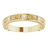 14K Yellow 1/6 CTW Diamond Anniversary Band photo 3